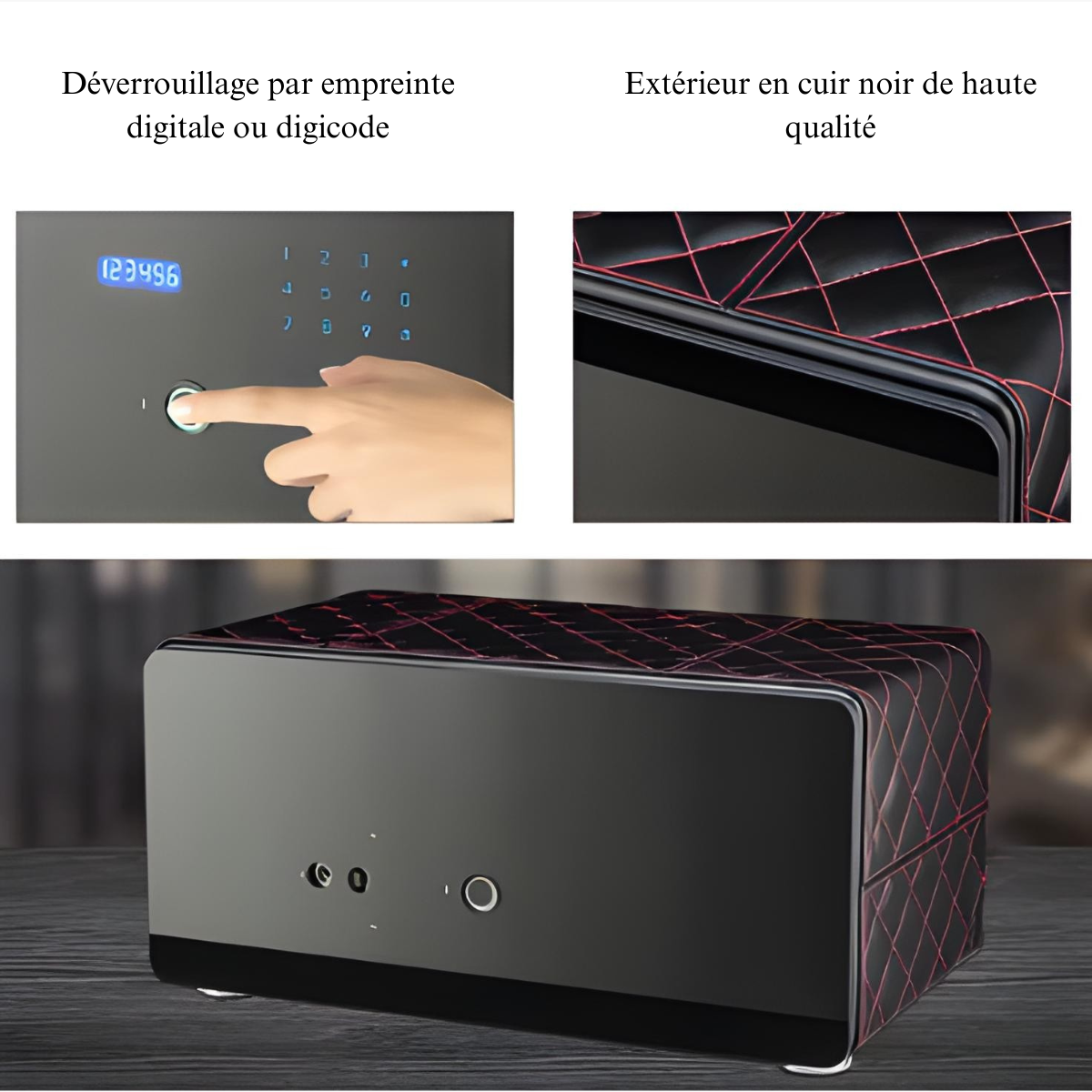 Remontoir Montre Automatique - Coffre Fort - 8 Montres