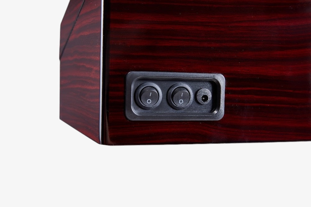 6-Slot Automatic Watch Winder Box - 13-Watch Luxury Case