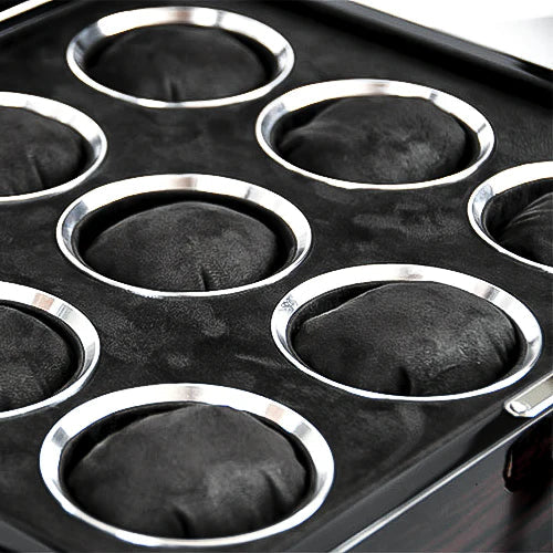 Boîte à Montre - 2 Emplacements – Bois – Intérieur Velours