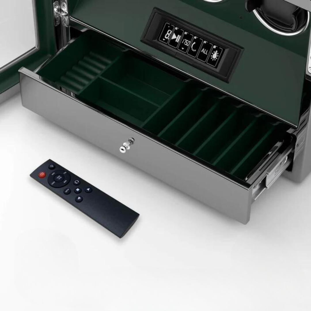 Remontoir Montre Automatique - Silencieux - 6 Montres - Cuir Noir