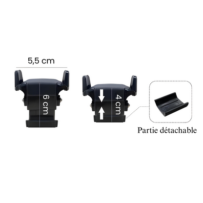 Remontoir Montre Automatique - Silencieux - 6 Montres -  Noir