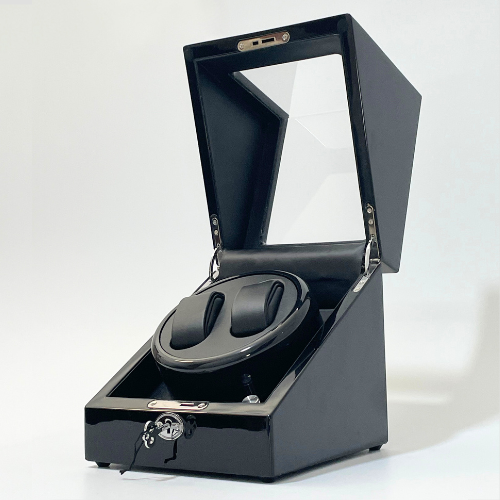 Remontoir Montre Automatique 2 Montres – Bois Précieux – Silencieux