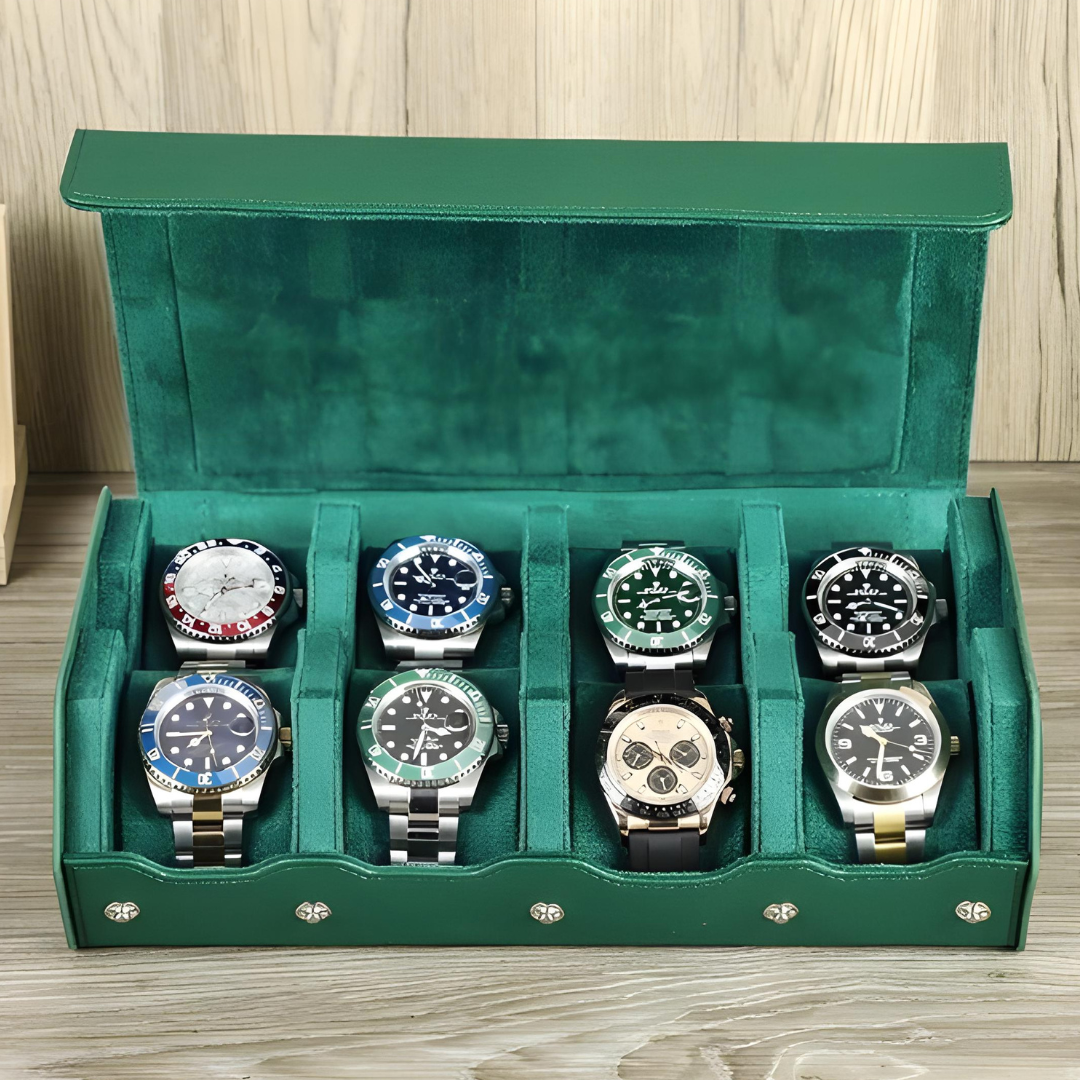 Étui Montre Voyage - L'Odyssée Émeraude Série 8