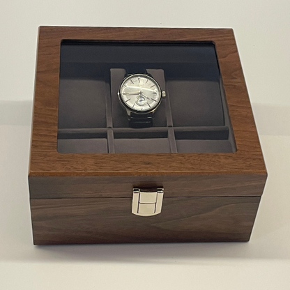 Boîte à Montre - 6 Montres – Bois – Intérieur Velours