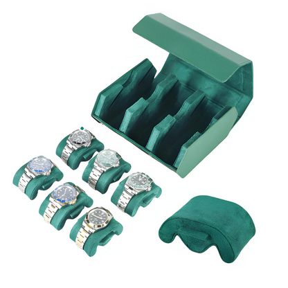 Reiseetui für Uhren – Die Emerald Odyssey Serie 6