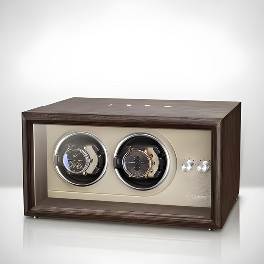 Automatischer Uhrenbeweger – geräuschlos – für 2 Uhren