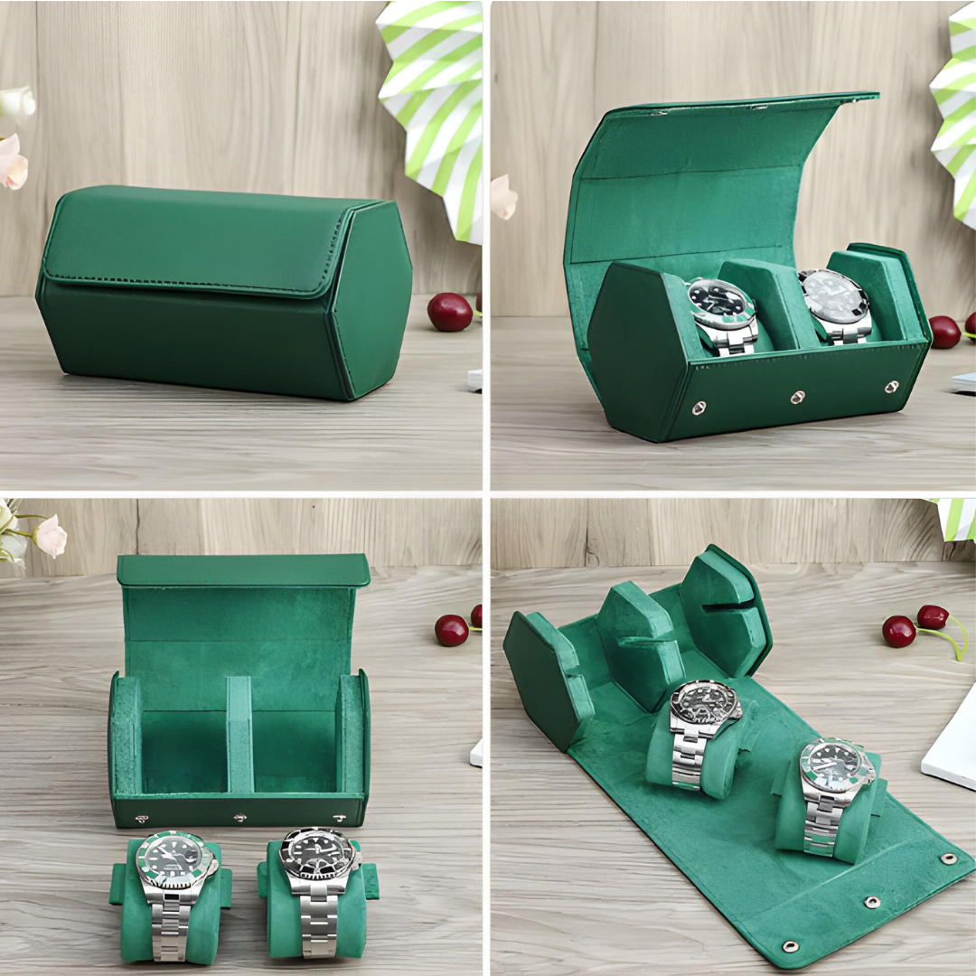 Étui Montre Voyage - L'Odyssée Émeraude Série 2