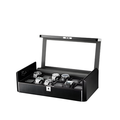 Boîte à Montre - 12 Emplacements – Bois – Intérieur Velours