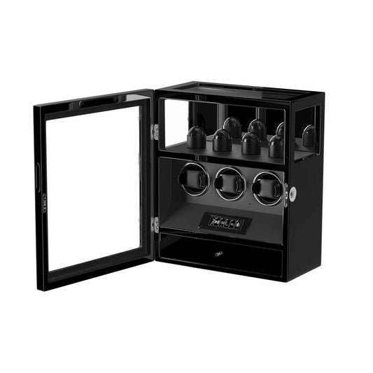 Remontoir Montre Automatique - Silencieux - 3 Montres - Noir