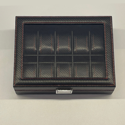 Boîte à Montre - 12 Emplacements – Sport – Intérieur Cuir