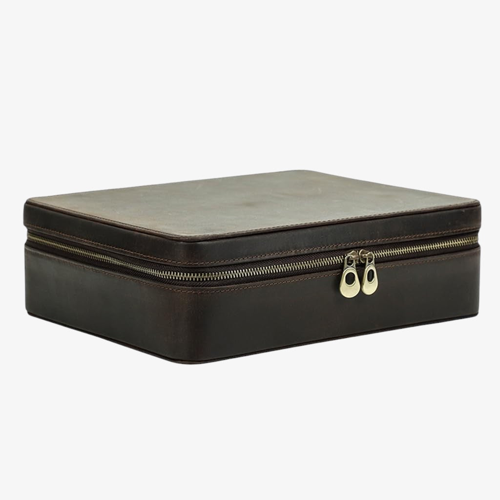 WATCH BOX - PRESTIGE LEATHER CASE