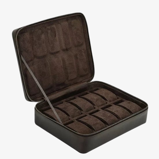 WATCH BOX - PRESTIGE LEATHER CASE