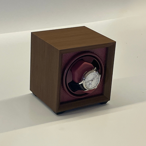 Single Automatic Watch Winder Box - Oak Wood & Silent