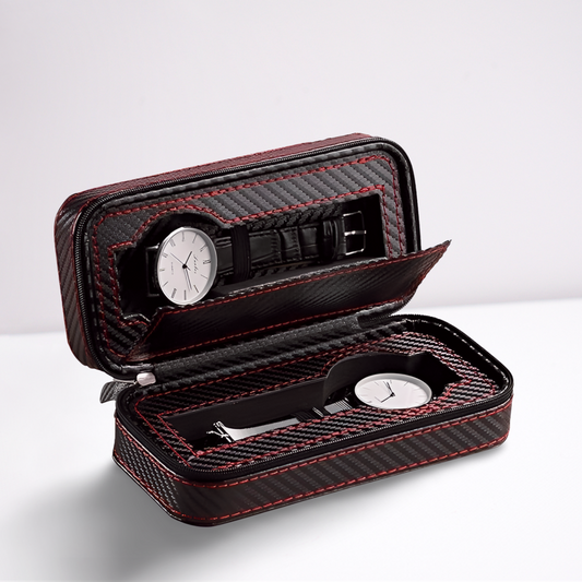 Étui Montre Voyage - Série Obsidienne Abysse 2