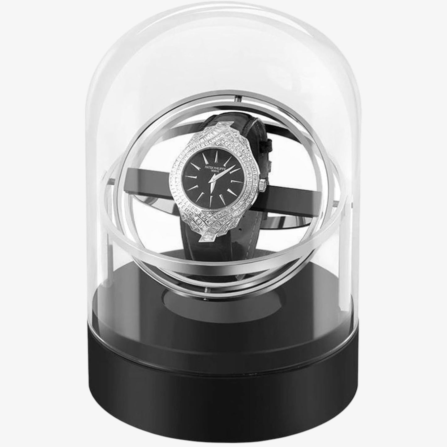 Astronome Gyroscopic Automatic Watch Winder - Space Design & Silent Motor - Luxury Automatic Watch Box