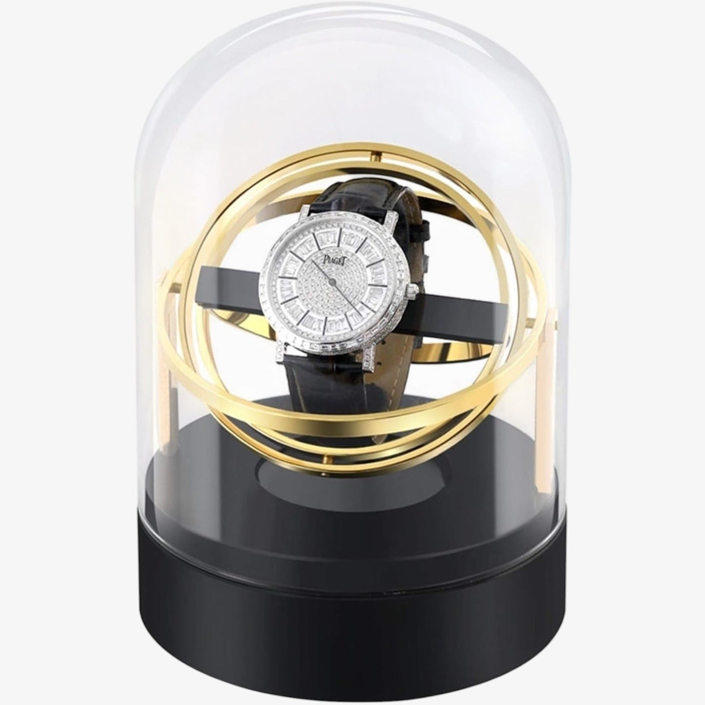 Astronome Gyroscopic Automatic Watch Winder - Space Design & Silent Motor - Luxury Automatic Watch Box