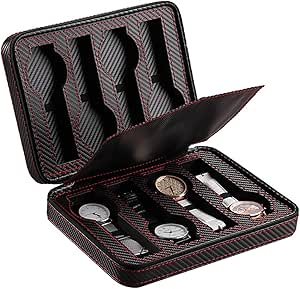 Reise-Uhrenetui – Obsidian Abyss Serie 8