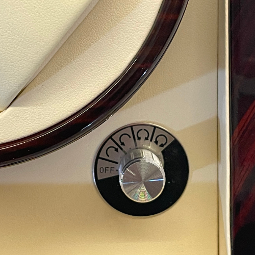 Automatic Watch Winder for 2 Watches – Precious Wood – Silent