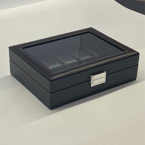 Boîte à Montre - 12 Emplacements – Sport – Intérieur Cuir