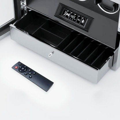 Automatischer Uhrenbeweger – geräuschlos – für 9 Uhren – Schwarz