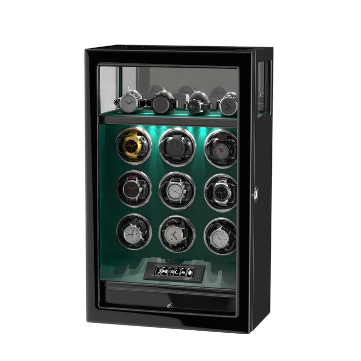 Remontoir Montre Automatique - Silencieux - 9 Montres -  Noir