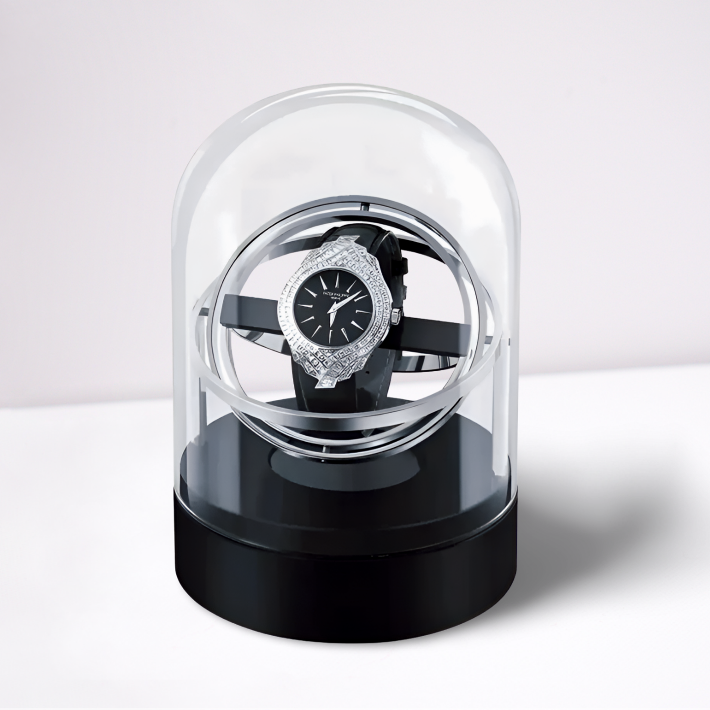 Remontoir Montre Automatique - Silencieux - 1 Montre - Noir