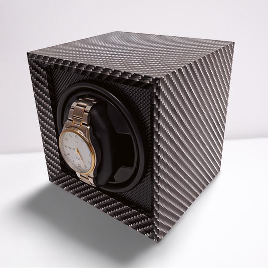 Remontoir Montre Automatique Silencieux - 1 Montre - Carbone