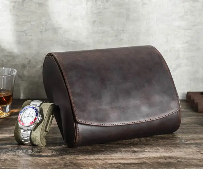 Étui Montre Voyage - L'Odyssée Maroquinier Série 6