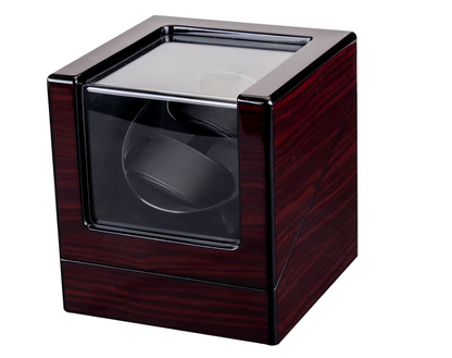 Remontoir Montre Automatique 2 Montres – Bois Noyer – Silencieux