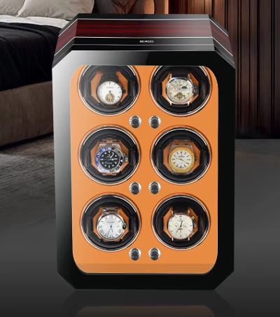 Remontoir Montre Automatique 6 Montres – Bois précieux – Silencieux