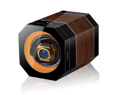 Remontoir Montre Automatique 1 Montre – Bois Noir – Silencieux