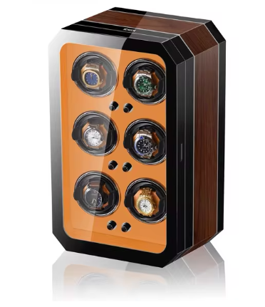 Remontoir Montre Automatique 6 Montres – Bois précieux – Silencieux