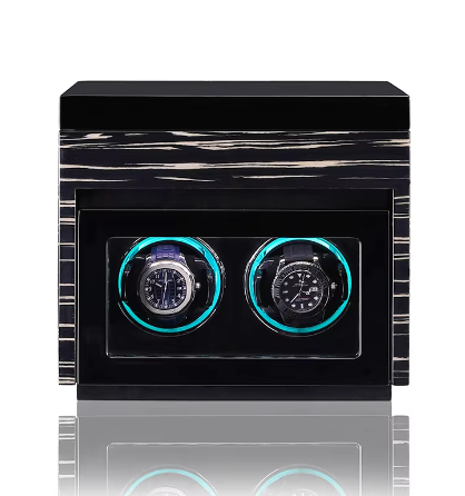 Remontoir Montre Automatique - Silencieux - 6 Montres - Bois Massif