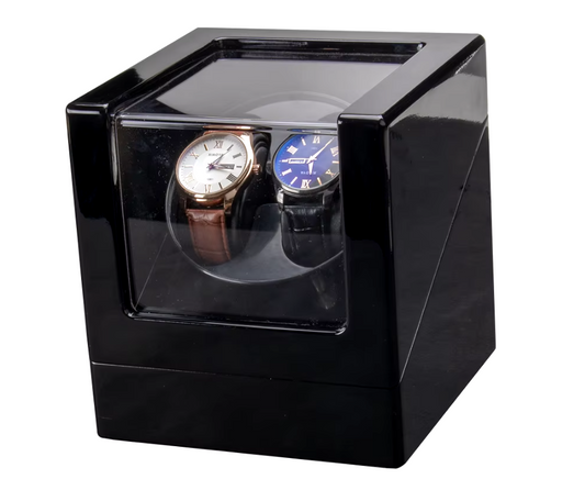 Remontoir Montre Automatique 2 Montres – Bois Noyer – Silencieux