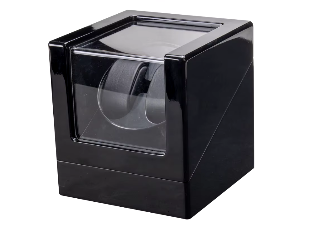 Remontoir Montre Automatique 2 Montres – Bois Noyer – Silencieux