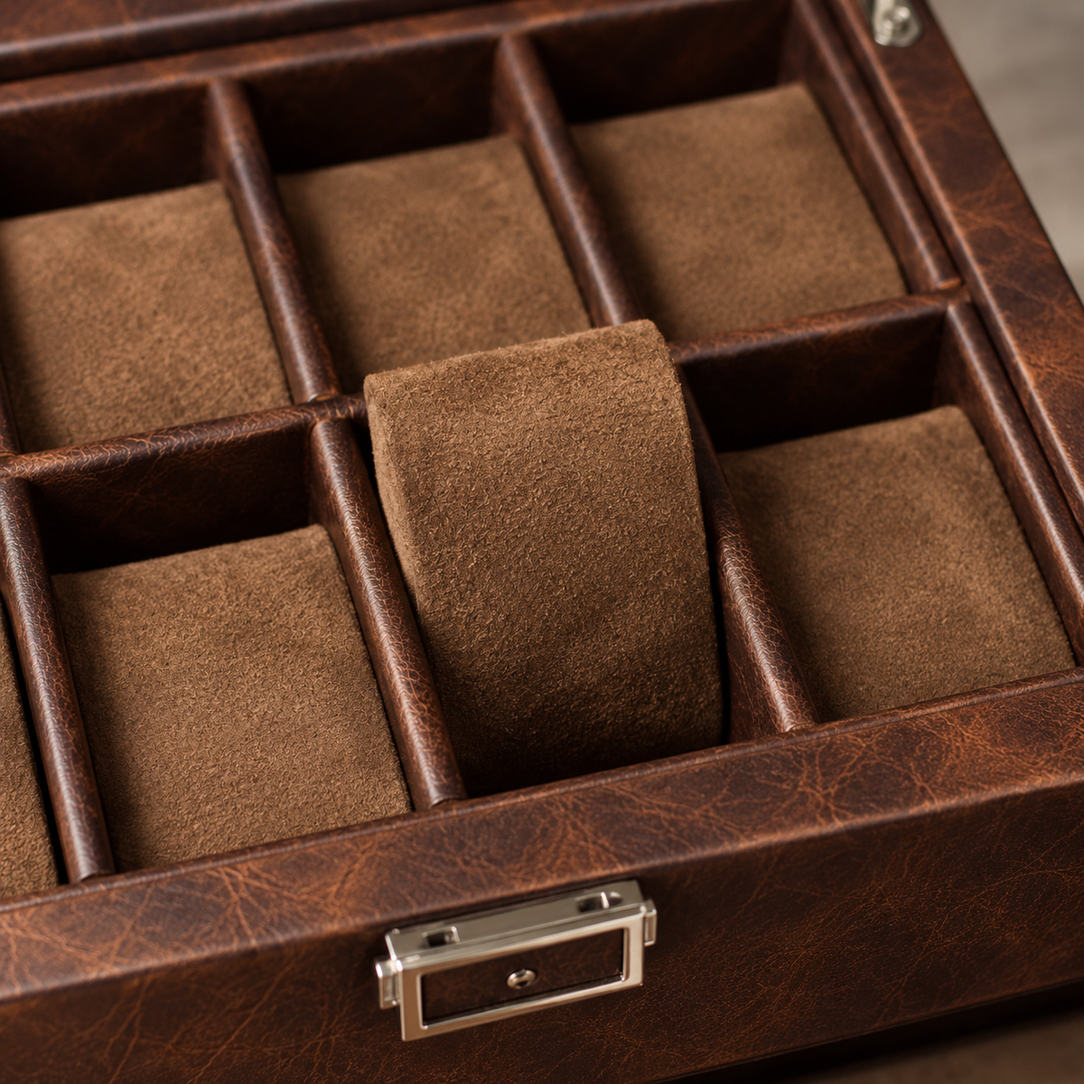 Automatic Watch Winder - Silent Watch Box - 10 Watches