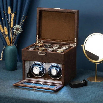 Remontoir Montre Automatique - Coffre à montres  Silencieux - 10 Montres