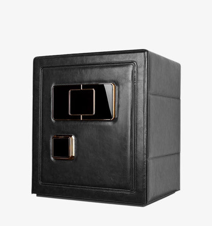 Tempus Fortress 6 Automatic Watch Winder Safe - Armoured Automatic Watch Box with Fingerprint Lock