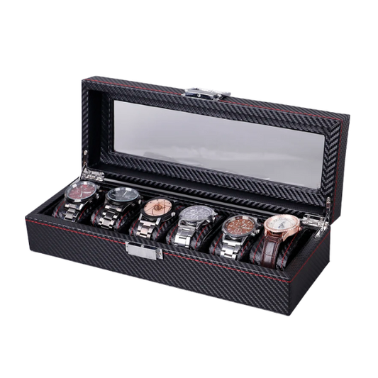 Boîte à Montre - 5 Emplacements – Sport – Intérieur Cuir