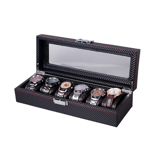 Boîte à Montre - 10 Emplacements – Sport – Intérieur Cuir