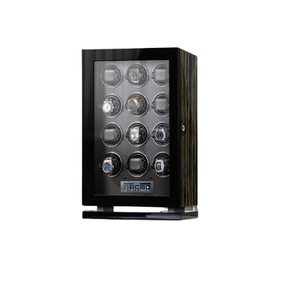 Remontoir Montre Automatique - Silencieux - 12 Montres - Bois Précieux