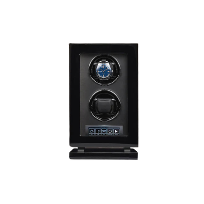 Remontoir Montre Automatique - Silencieux - 2 Montres - Bois Noir
