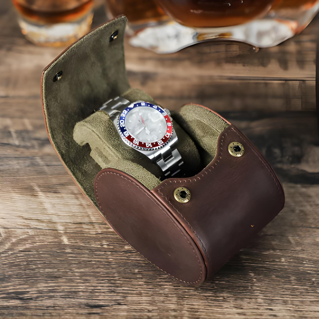 Étui Montre Voyage - Tradition Série Cuir 1
