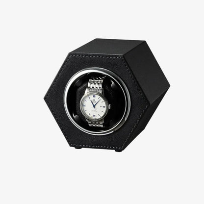 Automatic Watch Winder 1 Slot Shadow - PU Leather Automatic Watch Case with Silent Motor