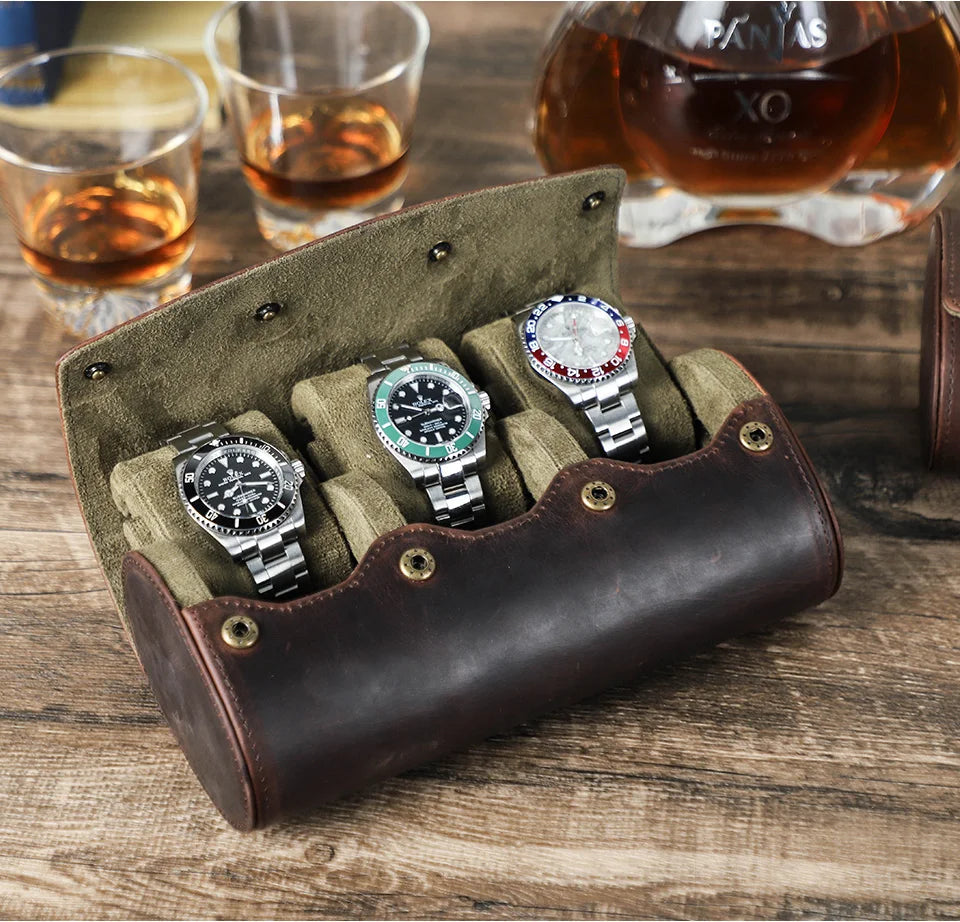 Étui Montre Voyage - Série L'Odyssée Maroquinier 3