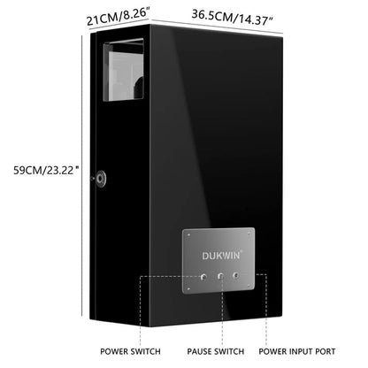 Remontoir Montre Automatique - Silencieux - 9 Montres - Noir