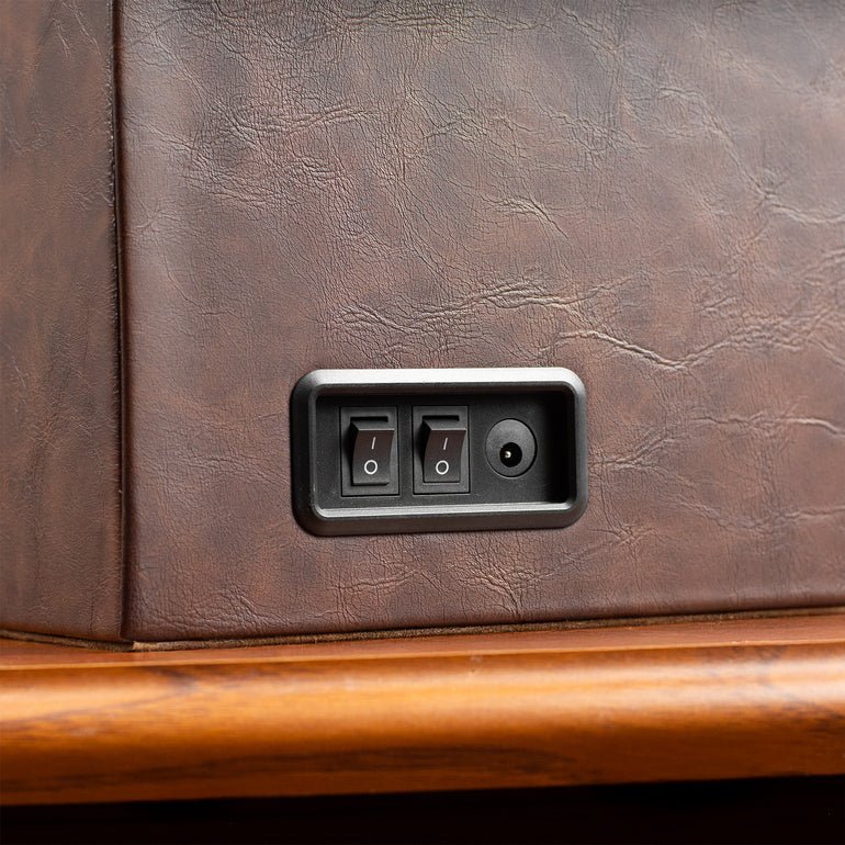 Tempus Automatic Watch Winder - 2 Rotary Automatic Watch Winder Box + 8 Storage Spaces