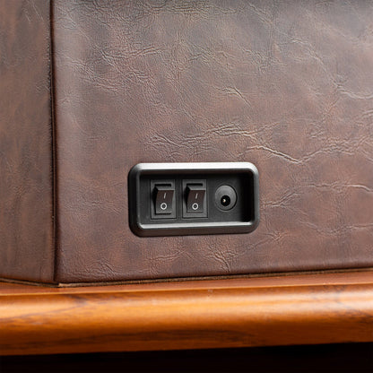 Tempus Automatic Watch Winder - 2 Rotary Automatic Watch Winder Box + 8 Storage Spaces