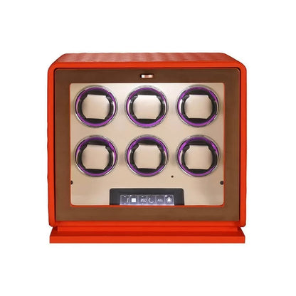 Remontoir Montre Automatique 6 Montres – Cuir – Silencieux