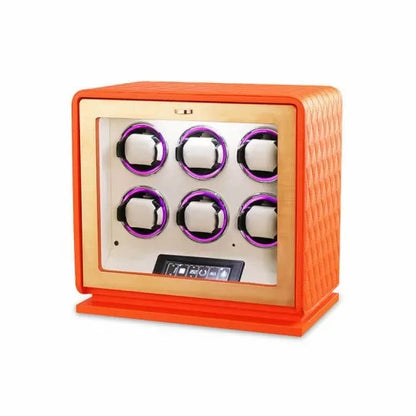 Remontoir Montre Automatique 6 Montres – Cuir – Silencieux